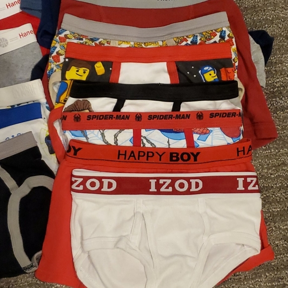 Fruit of the Loom Bottoms 23 Pair Boys Underwear Hanes Izod Jockey